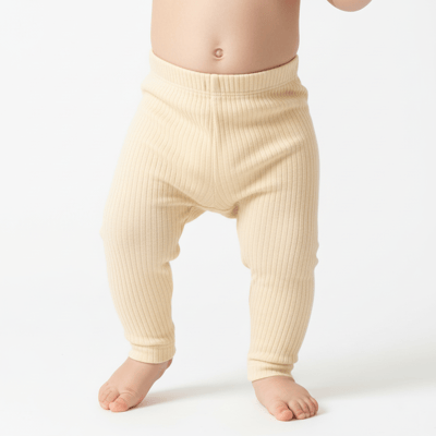 Unisex Bebek %100 Pamuklu Fitilli Alt Tulum