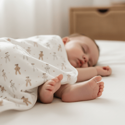 Unisex Yenidoğan Bebek %100 Pamuk Tavşan Temalı Battaniye